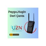 Marka Paygo ve Hugin Uyumlu Yazar Kasa Pos Taşıma Çantası - Askılı Deri Koruma Kılıfı