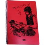 Marka Tokaç A4 Müzik Defteri Spiralli Pp Kapak 40 Yp-Kırmızı Dj - Renkli - Ölçü - Tip