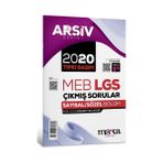 Marka Yayınları 2020 Lgs 8. Sınıf Arşiv Serisi Tıpkı Basım Çıkmış Sorular Video Çözümlü Anonim Yazar Ciltsiz