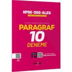 Marka Yayınları 2025 Kpss-Dgs-Ales Paragraf Yeni Nesil 10 Deneme