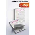 Marka Yayınları Haftalık Planlayıcı | Yapılacaklar, Hedeflerim, Unutma, Notlar, Günün Nasıl Geçti | 1 adet fiyatıdır