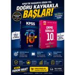 Marka Yayınları Kpss Genel Yetenek Genel Kültür Türkiye Geneli 10 Deneme & Pegem Kpss Çıkmış Sorular 10 Yıl Seti