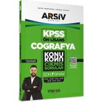 Marka Yayınları Kpss Ön Lisans Coğrafya Konu Konu Çıkmış Sorular Son 7 Sınav (2024 Dahil)