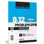 Marka Yayınları KpssDgsAles Yeni Nesil 8X12 Tamamı Video Çözümlü Problemler Deneme