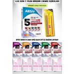 Marka Yayınları LGS 8. Sınıf Son 5 Yıl Tıpkı Basım Fasikül Çıkmış Sorular Video Çözümlü ve Sınav Kalem + Optik Seti