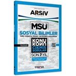 Marka Yayınları Msü Sosyal Bilimler Arşiv Serisi Konu Konu Son 7 Yıl Çıkmış Sorular