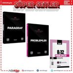 Marka Yayınları - Paragraf ile Problemler Soru Bankası ve Problemler Denemesi 3 Kitap Set