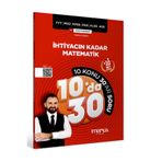 Marka Yayınları TYT MSÜ KPSS DGS ALES AGS İhtiyacın Kadar Matematik 10 Konu da 30 ar Soru Yasin Kara