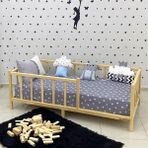 Markaawm Ahşap Montessori Çocuk Yatağı Çiğdem 60X120 60X120