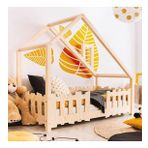 Markaawm Galaxy Montessori Yatak Doğal Çam Çocuk Karyola