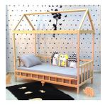 Markaawm Luxury Montessori Karyola Ahşap Yatak Çocuk Bebek Yatak 100X200
