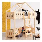 Markaawm Montessori Ranza Çocuk Karyola Çatılı Oyun Evi Elephant