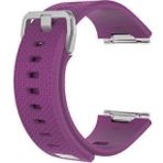 Markacase Fitbit Ionic Uyumlu Mor Silikon Kordon