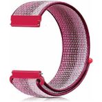 Markacase Garmin Vivoactive 3 Dokuma Kordon Bordo Çizgili