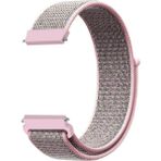 Markacase Garmin Vivoactive 3 Dokuma Kordon Kum Pembe