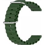 Markacase Samsung Galaxy Watch 7 40MM-44MM 20MM Için Ocean Loop Saat Kordonu - Koyu Yeşil
