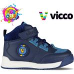 Markachi Vicco Hippi Phylon Kauçuk Taban Ortopedik Çocuk Bot LACİVERT - Lacivert