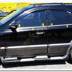 Markadan Kia Sorento 2002-2009 4 Parça Paslanmaz Çelik Cam Çıtası