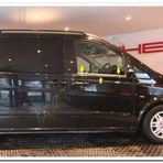 Markadan Mercedes Viano 2004-2014 2 Parça Paslanmaz Çelik Cam Çıtası