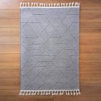 MarkaEv İskandinav 120x180 cm Gri Bukle Shaggy