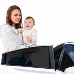 Markaflex Araba Arka Yan Cam Anne Bebek Çocuk Emzirme Perdesi Oto Araç Arka Yan Cam Perde Güneşlik Örtüsü 1 Adet