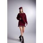 Markano Harold Triko Etek Bordo