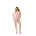 Markano Lea Elbise Pembe