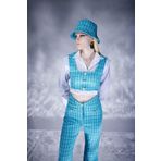 Markano Tweed Büstiyer Mavi