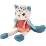 Markaon Eğlenceli Dostum Kar Leoparı Peluş HKD64 - Renkli