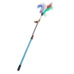 Markapet 13 - 44 cm Mavi Yaylı Kedi Oyun Oltası