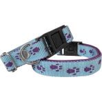 Markapet 2 cm Min:30 Max:50 cm Patili Dokuma Açık Mavi Köpek Tasması