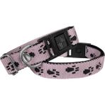 Markapet 2 cm Min:30 Max:50 cm Patili Dokuma Açık Pembe Köpek Tasması