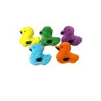 markapet 293769-3 Sesli Peluş Ördek Kedi Köpek Oyuncağı Çeşitli Renklerde 15 Cm