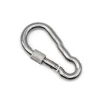 Markapet 4 mm Yaylı Karabina Vidalı Köpek Bahçe Bağlama