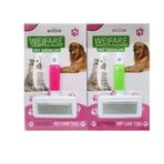 Markapet 5x9 cm - 14 cm Walfare Fosforlu Kedi Köpek Tarağı