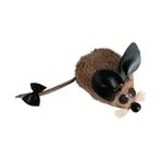 Markapet Bıyıklı Peluş Fare 4,5 x 6-15 cm Taba Kedi Oyuncağı