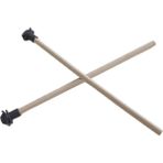 Markapet Doğal Ahşap Kuş Tüneği 1.2 Cm-25 Cm Standart Siyah (2 Adet)