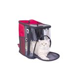 Markapet Galaksi 30x30x40 cm Kırmızı Kedi Taşıma Çantası