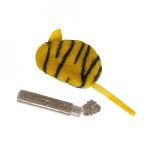 Markapet Kaplan Desenli Peluş Fare 6x10x18 cm Kedi Oyuncağı
