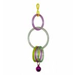 Markapet Olimpik Kuş Oyuncak Halka 5 x 14 cm 5 li