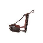 Markapet Orta Ve Iri Irk Deri Ayarlanabilir Köpek Ağızlığı Kahverengi Xlarge 33 Cm . MR-MPN-2854