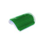 Markapet Self Groomer Kedi Otlu Kedi Duvara ve Masaya Monte Kedi Fırçası Yeşil