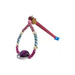 markapet SF-BL-1003 Tünekli Döner Toplu Kuş Oyuncağı 10 Cm-16 Cm Bordo