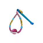 markapet SF-BL-1004 Tünekli Döner Toplu Kuş Oyuncağı 10 Cm-16 Cm Mavi