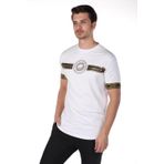 Markapia Erkek Baskılı Bisiklet Yaka T-Shirt