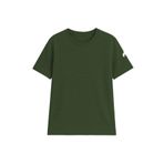 MARKAPIA Erkek Bisiklet Yaka Basic Düz Kısa Kollu Gri T-shirt