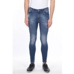 Markapia Erkek Mavi Skinny Fit Jean Pantolon