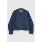 Markapia Kadın Lacivert Bomber Denim Ceket - S