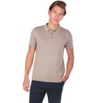Markapia Polo Yaka Erkek Bej T-Shirt