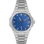 Markasepeti Patek Model Geometrik Tasarım Lüks Erkek Kol Saati - Parlament Mavi